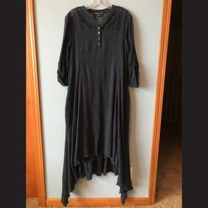 Anthro Gypsy Global Village Flowy Boho Dress